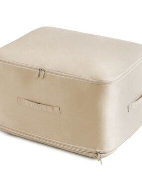 Large Foldable Storage Bag Comforter Quilt Clothes Organizer Compression